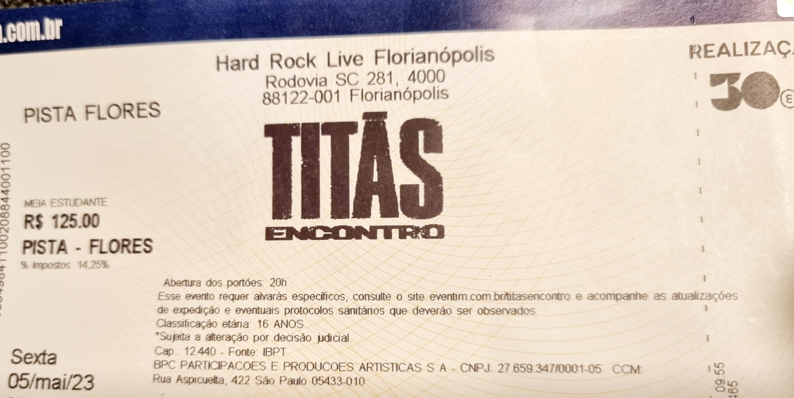 Titãs em Florianópolis: um encontro que demorou para acontecer, mas valeu a espera!