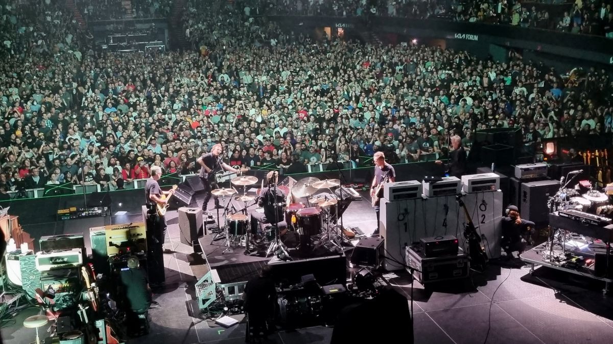 Aqueles shows do Pearl Jam em Los Angeles que eu assisti de trás do palco